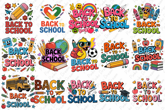 Back to School PNG Sublimation Bundles: Your Toolkit for Seasonal Success