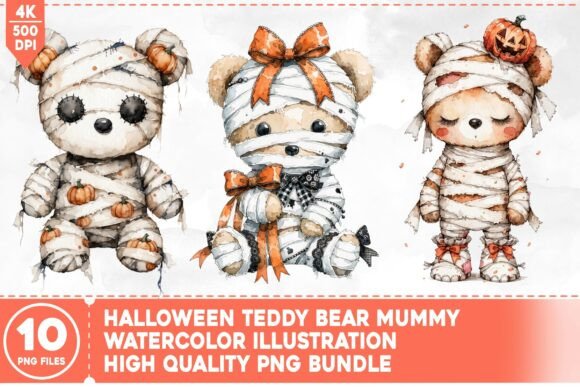 Halloween Teddy Bear Mummy: Unwrap Your Creative Potential