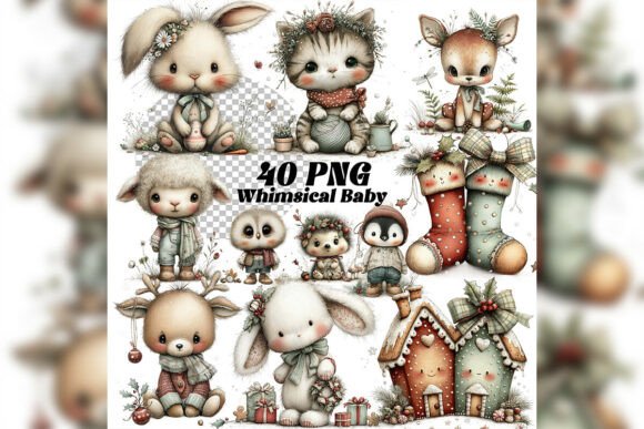 Whimsical Festive Baby Characters: A Designer's Guide to Holiday Charm